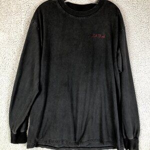 VTG Oracle Team T-Shirt Men's‎ L Black Long Sleeve Red Bull Racing Sponsorship